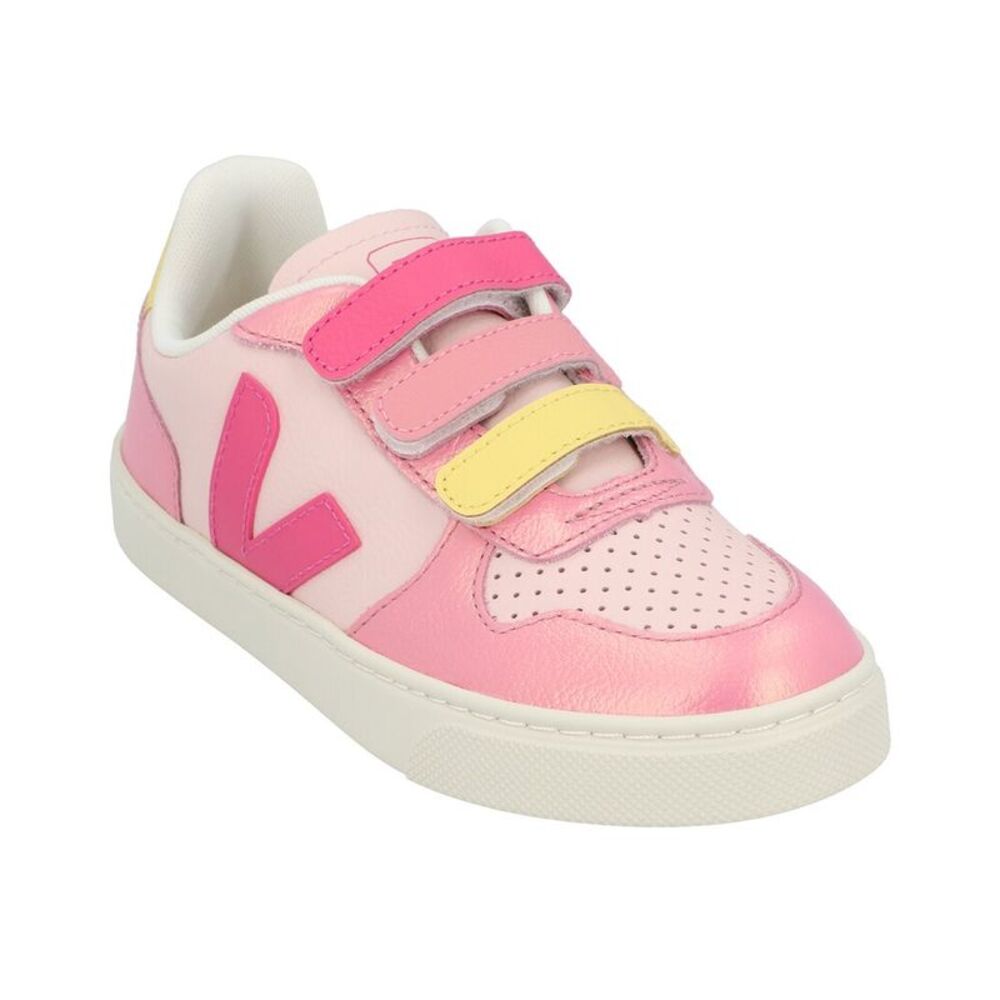 Veja Leather Sneaker, Pink